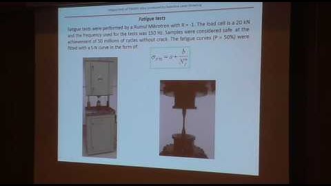 Fatigue limit of Ti6Al4V alloy produced by selective laser sintering