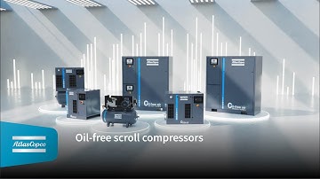 Atlas Copco | Oil-free scroll compressors: cost-efficient, high-quality air.