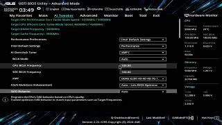 Bios Overview Asus Prime Z890m Plus wifi motherbaord, Long version