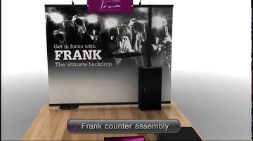 Frank Portable Display Stand for Brand Activation/ Exhibition Stalls