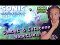 THE SONIC SWEEP CONTINUES - Sonic Frontiers Combat + Origins Cutscene Reactions