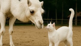 Have You Ever Seen A Cat And A Camel Become Besties?