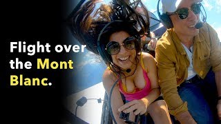 Flight Over The Mont Blanc.