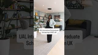 UAL International Postgraduate Scholarships 2026 in UK