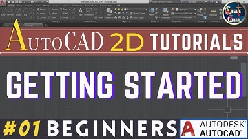 #01 AutoCAD Tutorials हिन्दी में // Beginners // Getting Started with AutoCAD (2D)