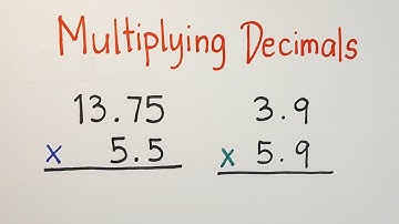 Multiplying Decimals - How to Do it?