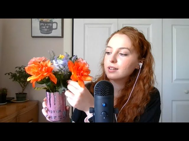~ASMR~ Whisper Ramble (talking about decorating, flowers, home prepping, manifestation etc.)