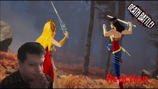 DEATH BATTLE |She-Ra VS Wonder Woman / Natura Reaction ; Predicible