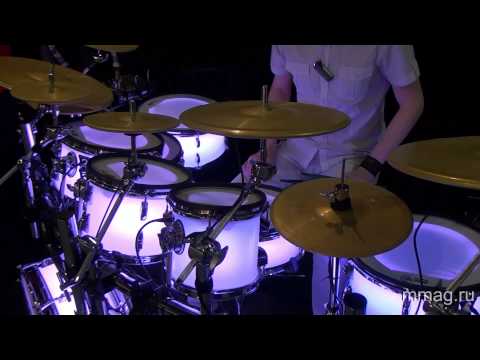 mmag.ru: LEDrum @ Musikmesse 2013