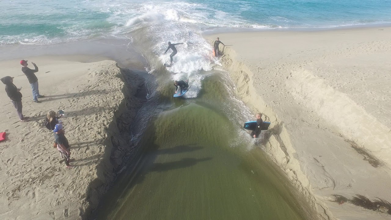 surfing Aliso Creek