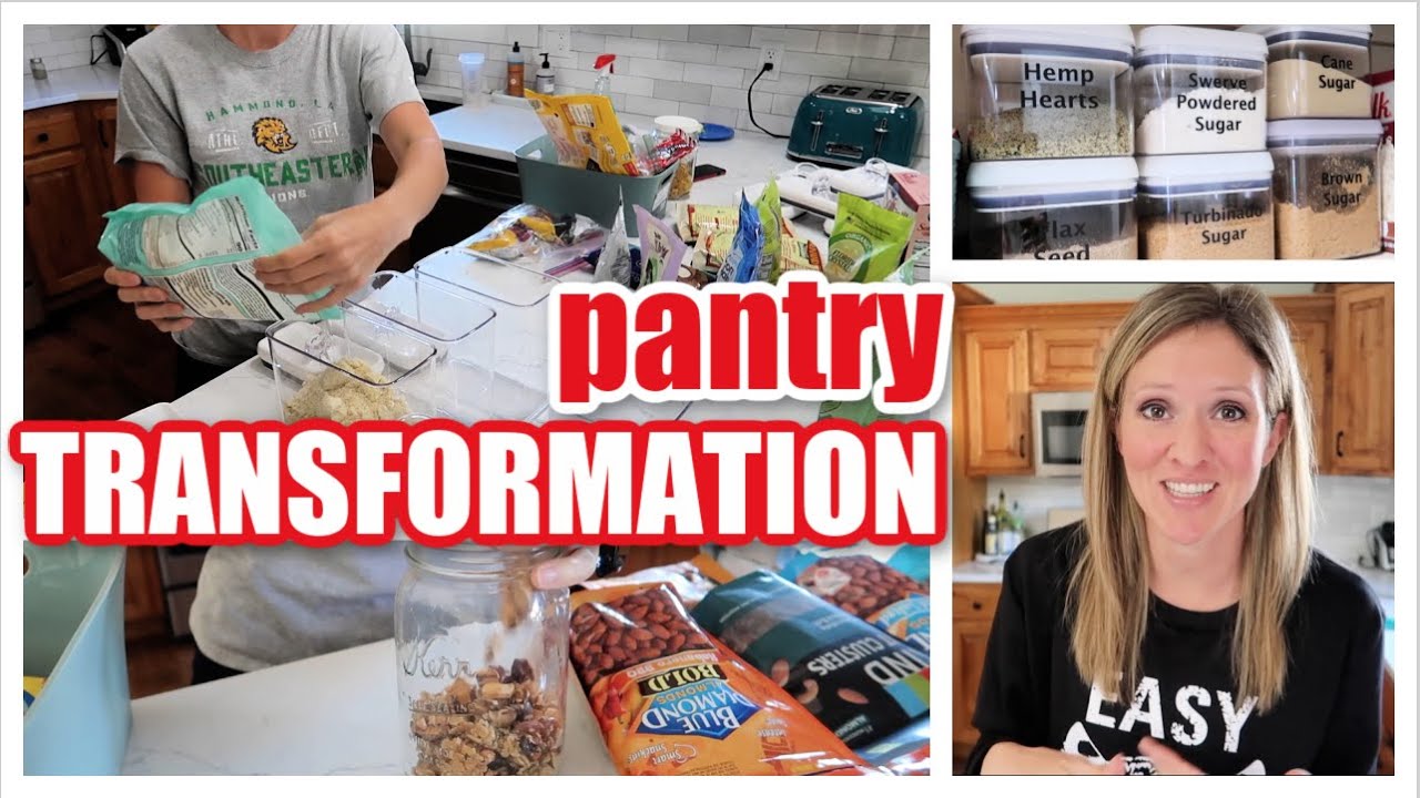 PANTRY ORGANIZATION IDEAS 2020 | CLEAN, ORGANIZE, AND DECLUTTER WITH ME ...