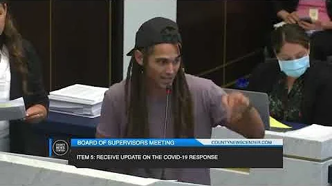 San Diego resident Shaun Frederickson calls out Co...