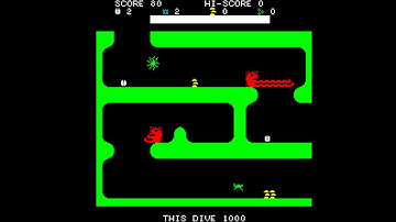 Oric Atmos Longplay - Scuba Dive (1984) Ronald Jeffs