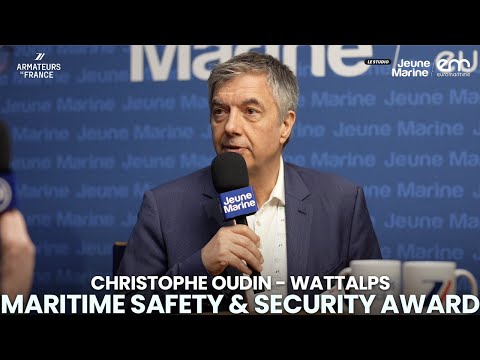 Christophe OUDIN, Directeur commercial WATTALPS - MARITIME SAFETY & SECURITY AWARD - Euromaritime