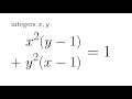 A Nice and Symmetric Equation | Polish Mathematical Olympiad Second Round