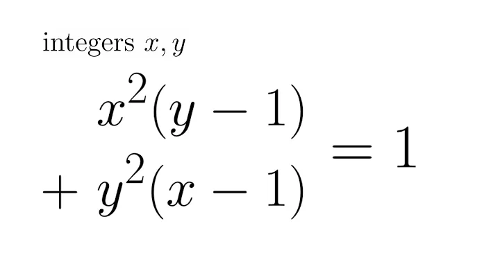 A Nice and Symmetric Equation | Polish Mathematical Olympiad Second Round - DayDayNews