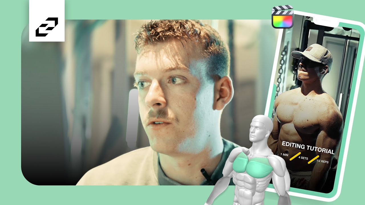 How I edit my fitness content - Ryan | Gym Graphics V3 & Time Bar Tutorial for Final Cut Pro