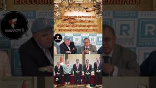 Conferencia de Prensa Rafael Lopez A tras decisión del JNE de no aprobar Elecciones Complementarias