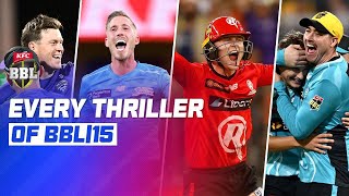 UNBELIEVABLE FINISHES! 🤯 Every Insane Thriller From #BBL15