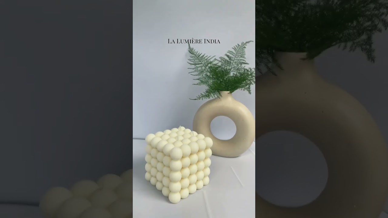 XXL BUBBLE made of soywax 