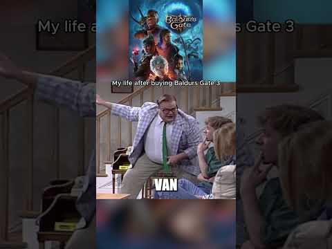Your life after Baldur's Gate III 🚐 #baldursgate3 #gamingmemes