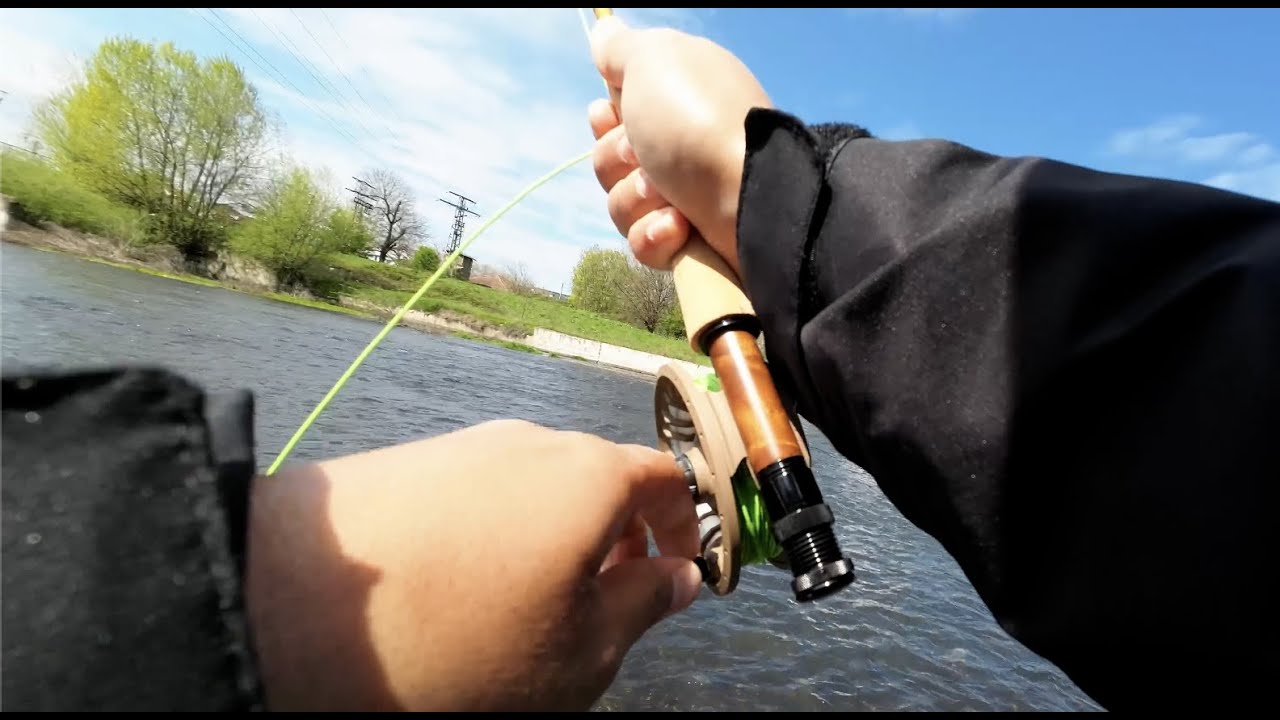 Първи риболов с мухарка на река Огоста