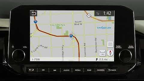 2023 Nissan Pathfinder - Map Screen Overview (if so equipped)