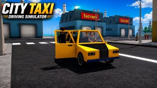 City Taxi Driving Simulator Gameplay | Real Taxi Driver Experience on Android | Tectro Wheels  screenshot 5