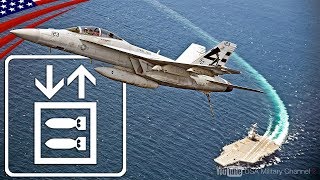 【最新空母のリニア(電磁式)エレベーター】戦闘機の出撃率が30％UP！