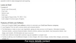 Gold Loan Software screenshot 3