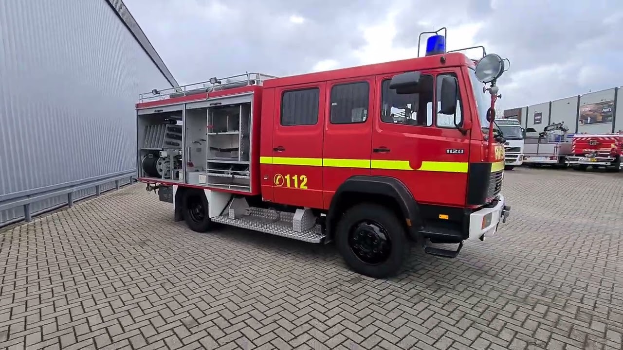 Top trucks 4412 Mercedes-Benz 1120 AF 4x4 -Feuerwehr, Fire brigade -
