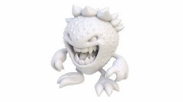 3D model of strawberries for Halloween. Superhive, CGtrader, Cults3d (no sound)