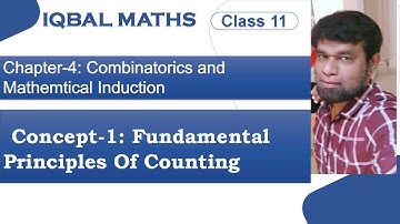 TN Class 11 Fundamental Principles of Counting Chapter 4 Combinatorics and Mathematical Induction