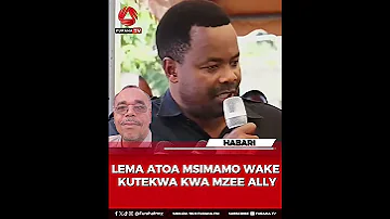 LEMA MZEE ALLY AKUTEKWA NA MAJAMBAZI Tanzania Chad Chadema Ccm Shortsviral Video Shortsfeed 