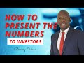 How To Present The Numbers To Investors - Boomy Tokan