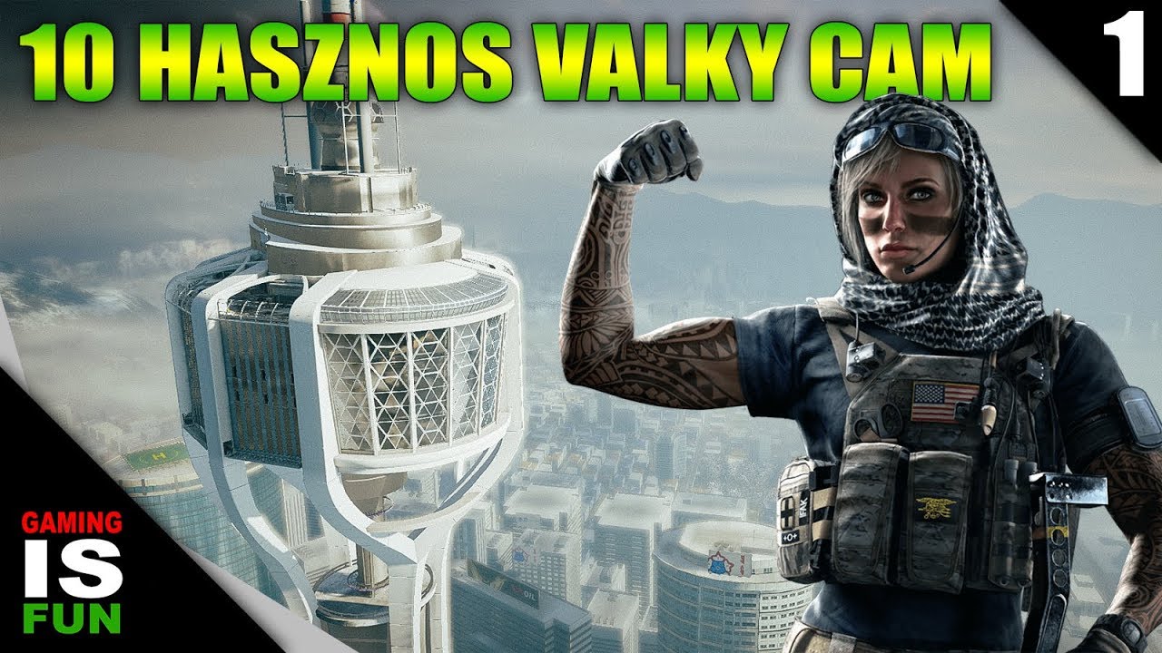 10 LEGHASZNOSABB VALKYRIE KAMERA A TOWER PÁLYÁN | Rainbow ...