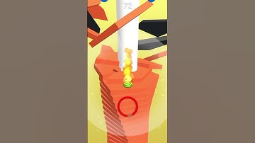 Stack ball 🏀 fast ⏩ level up Sames play on Mobile #shortsfeed #shorts #play @GameKing-mytv