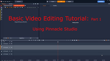 BASIC VIDEO EDITING: PART 1: ORGANIZING & IMPORTING MEDIA. Using Pinnacle Studio.