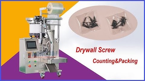 Hardware Fastener Packaging machine, High Accuracy Screw Packing Machine