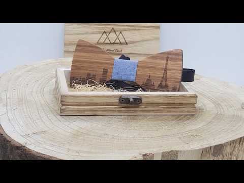 Vidéo : Noeud Papillon Bois - Paris