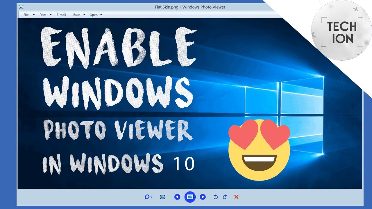 How To Enable Windows Photo Viewer In Windows 10 😍 - YouTube