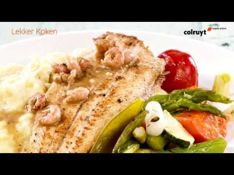 Recept Gebakken tong met groentepotje en puree - Colruyt