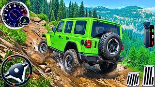 Offroad 4x4 Car Drive Simulator - Mountain Green Jeep Hill Driving - Android Gameplay screenshot 5