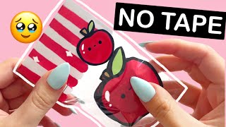paper squishy WITHOUT TAPE!!! ✨ no tape paper squishy tutorial 2024 new!