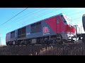 【並走動画】関西本線DF200 爆音ターボエンジンと吊り掛けモーターが唸る！発車・高速走行詰め合わせ 2021年2月