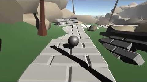 Rolling Ball Game Test - Unity3D
