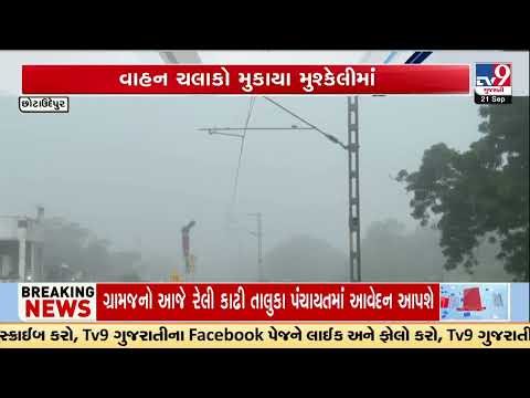 Chhota Udepur: Dense Fog Covers Pavi Jetpur Early Morning, Visibility Drops | Gujarat | TV9Gujarati