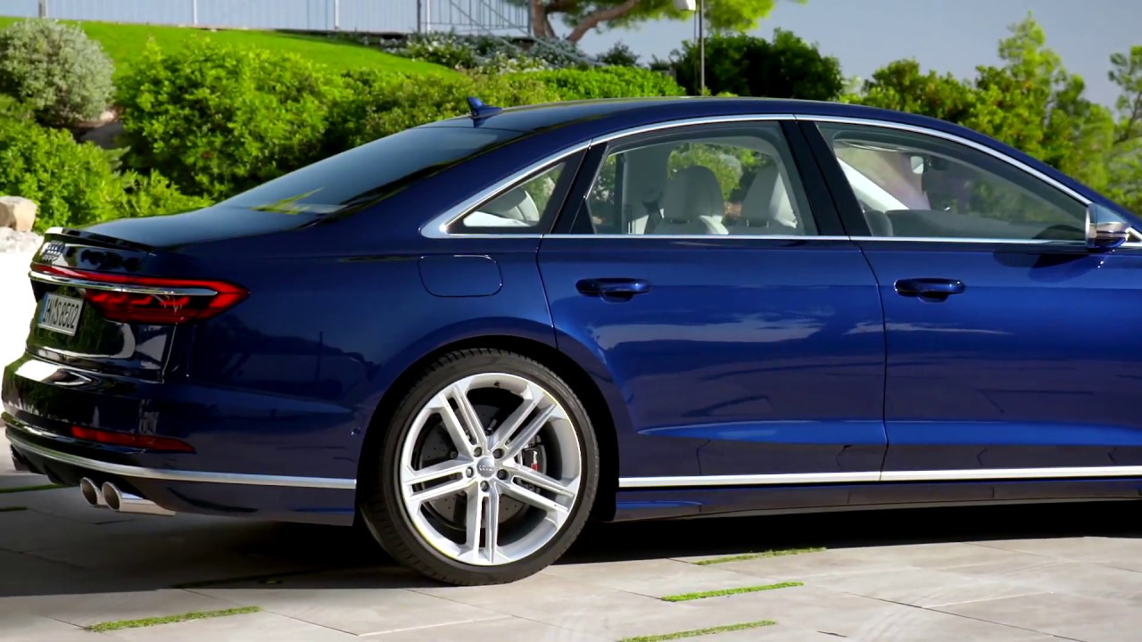 The new Audi S8 Design in Navarra blue YouTube
