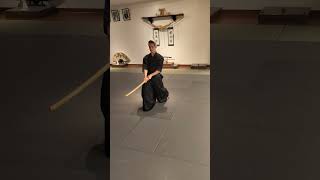 Zantotsuto | Slow and Smooth Bokken Practice #iaido #martialarts #waza #meditation #zen #mindfulness