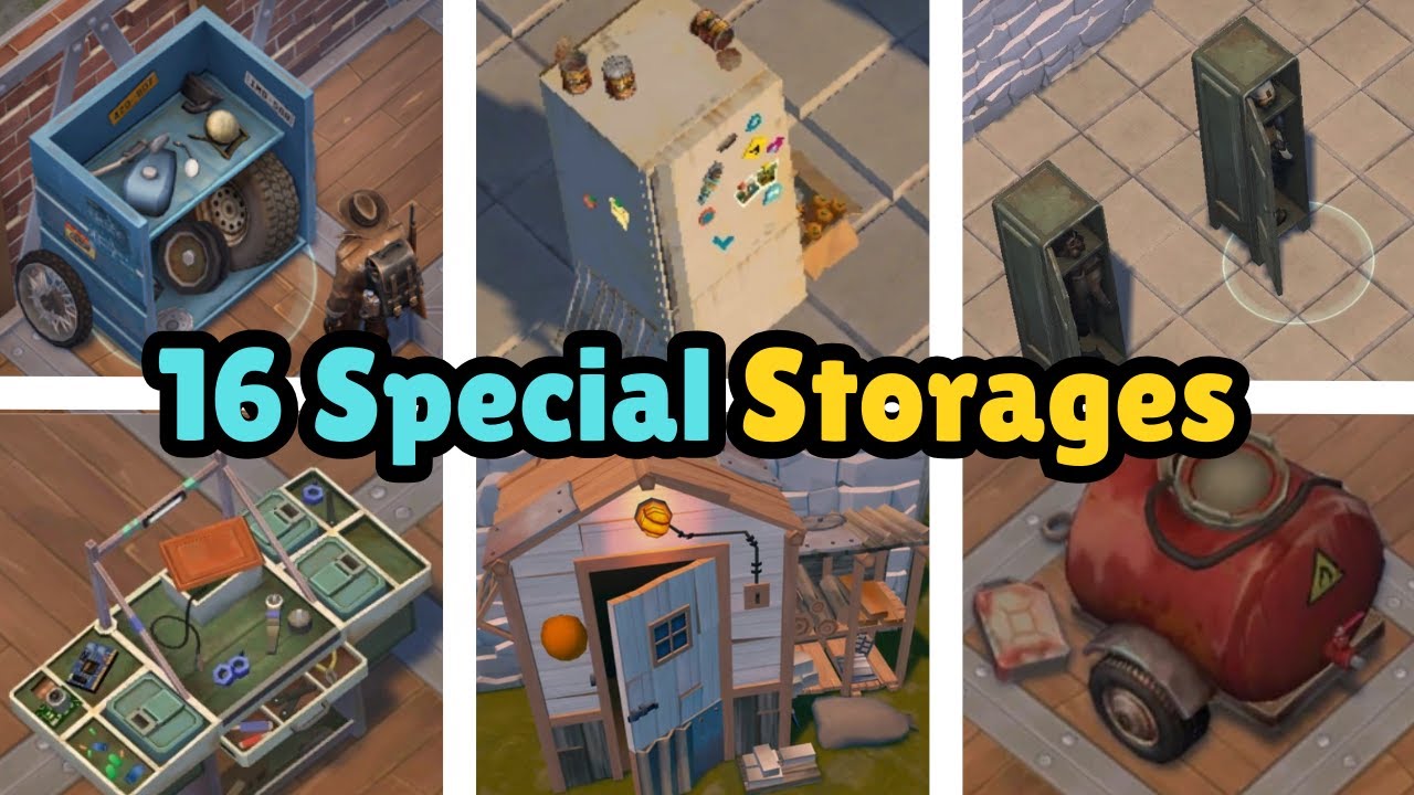 Все 16 особых хранилищ и как их получить